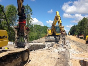 Wyburzanie mostu kolejowego dla kopalni Bogdanka (6)